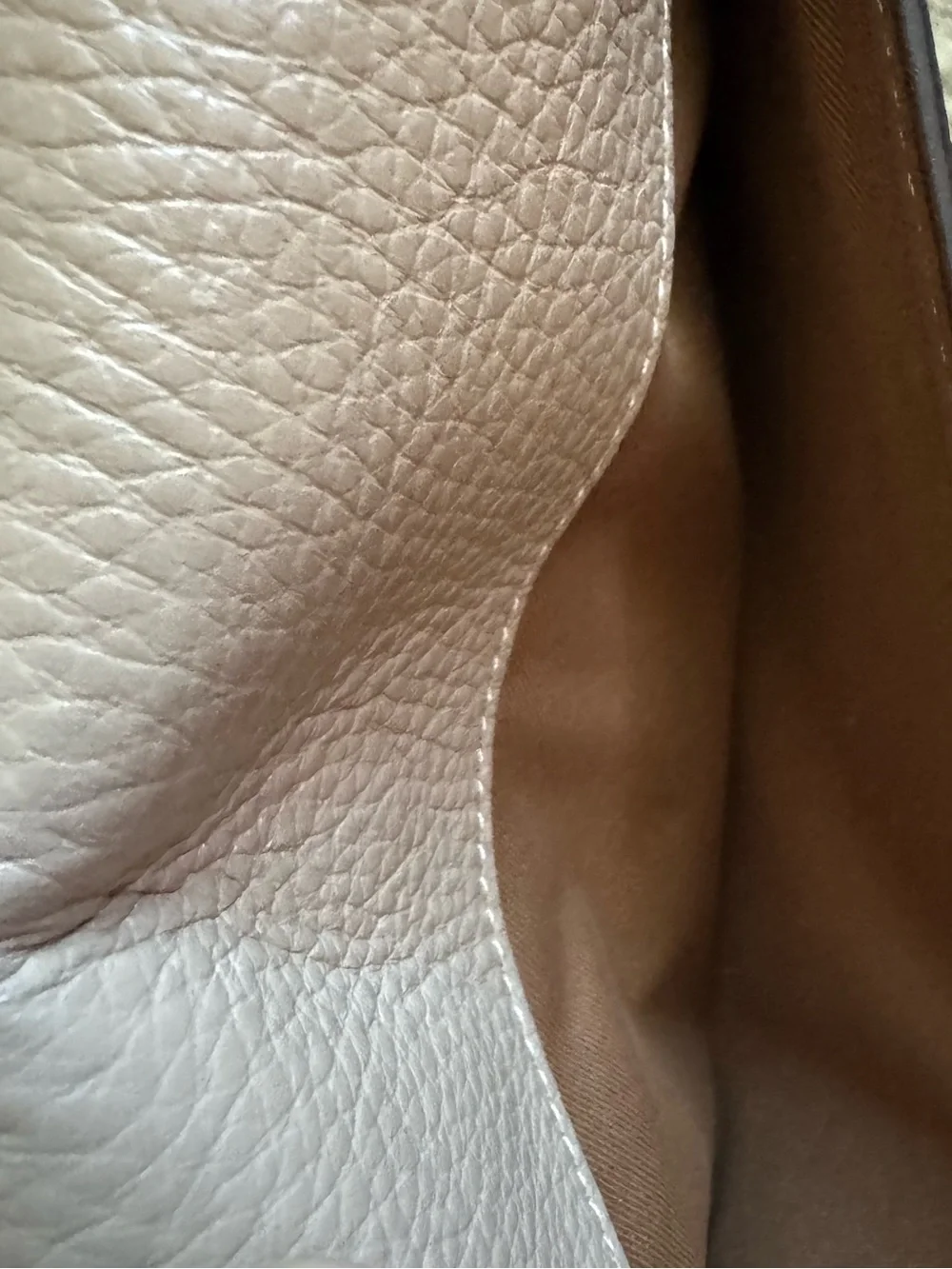 Coach Taupe Tammie Clutch Crossbody Bag